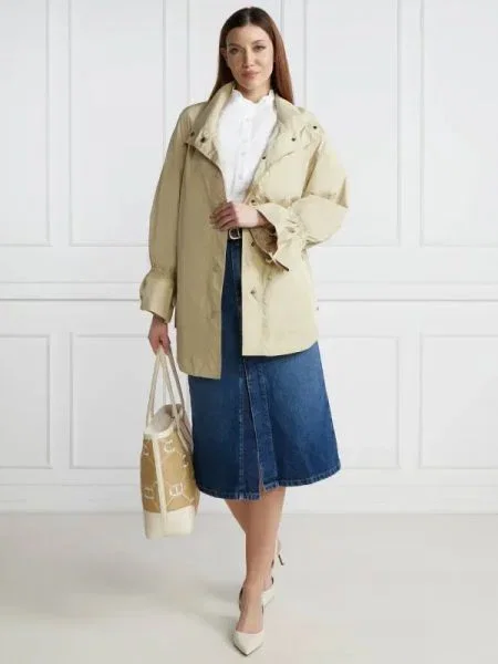 TWINSET Geacă parka bej