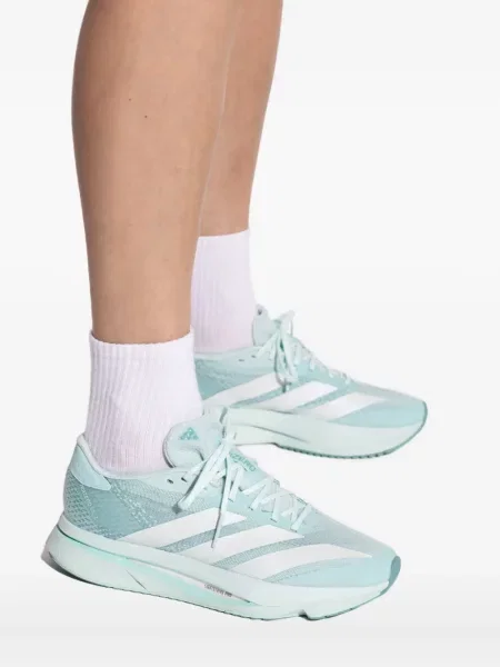 Sneakerși Adidas Adizero cu dungi verde