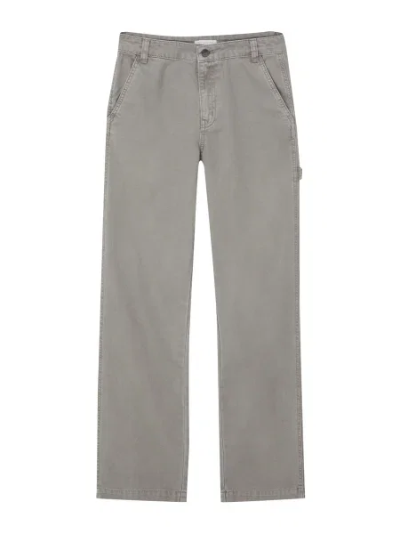 Pull&Bear Pantaloni fumuriu gri
