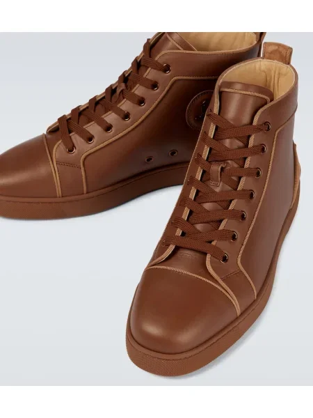 Sneakerși Christian Louboutin maro