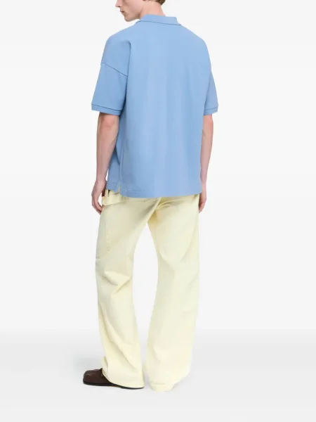 Siuvinėta polo marškinėliai Jw Anderson mėlyna