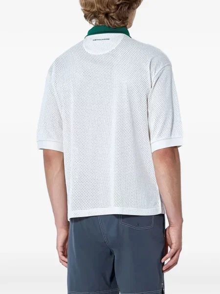 Tricou polo Metalwood Studio plasă