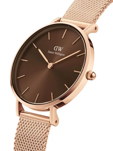 Laikrodžiai Daniel Wellington su gintaru ruda