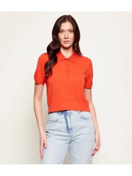 Patrizia Pepe Polo | regular fit portocaliu
