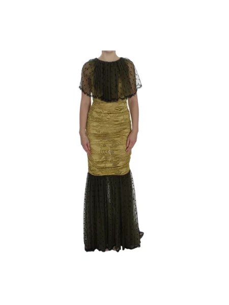 Sukienka Dolce And Gabbana w kwiatki koronkowa czarna