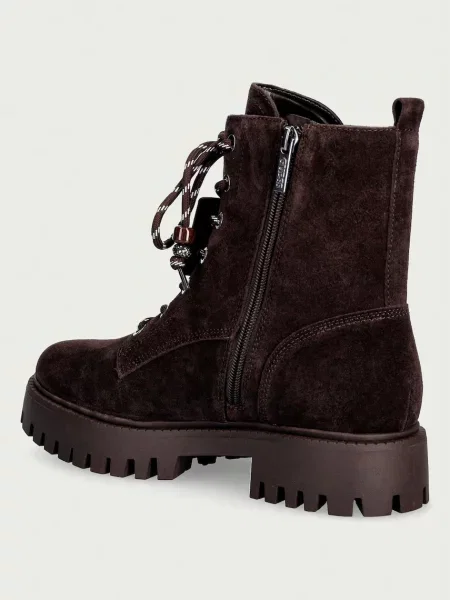 Замшевые ботинки Guess на платформе