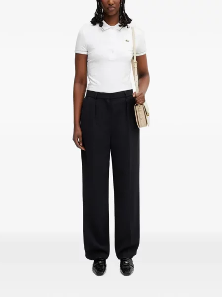Tricou polo Lacoste alb