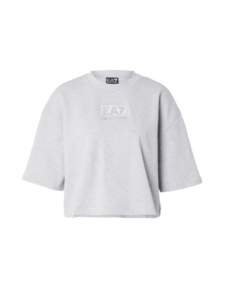 Emporio Armani Marškinėliai Loose Fit pilka