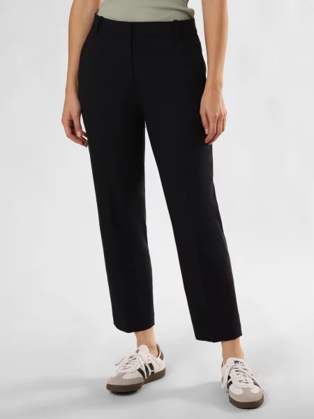 Tommy Hilfiger Spodnie Kobiety jednolity 34 niebieski