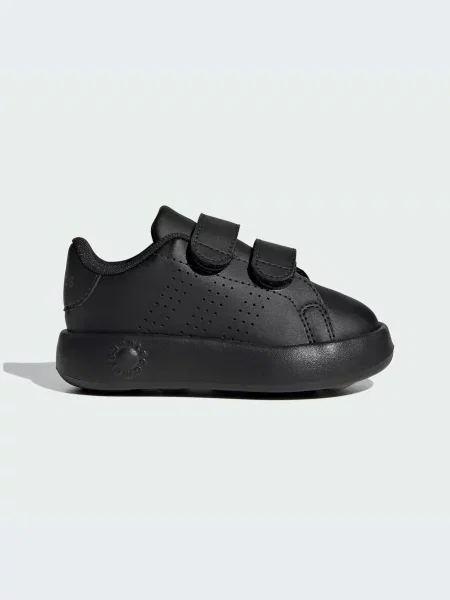 Дитячі Кеди низькі adidas Advantage перероблений поліестер/бавовна чорний