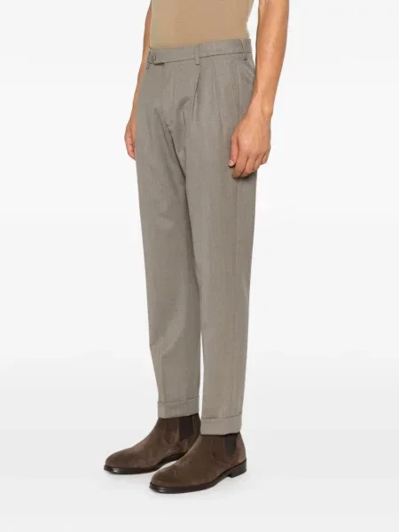 Pantaloni Gta de lână maro