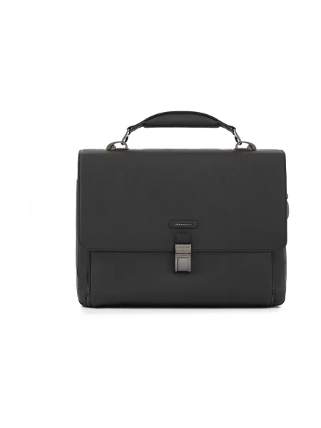 Torba na laptopa Piquadro czarna