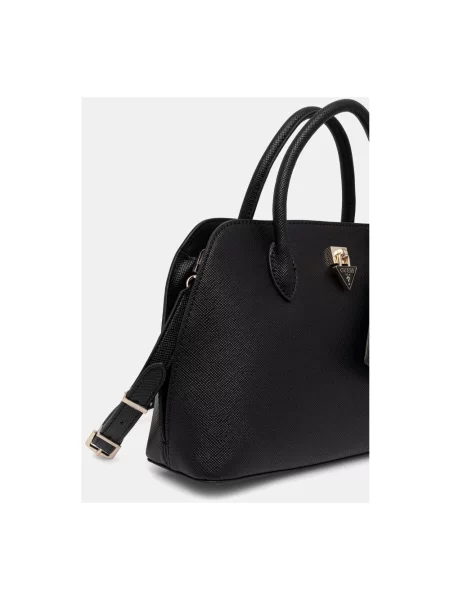 Guess torebka crossbody z imitacji skóry PATSIE czarna