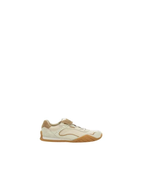 Sneakersy Fendi skórzane