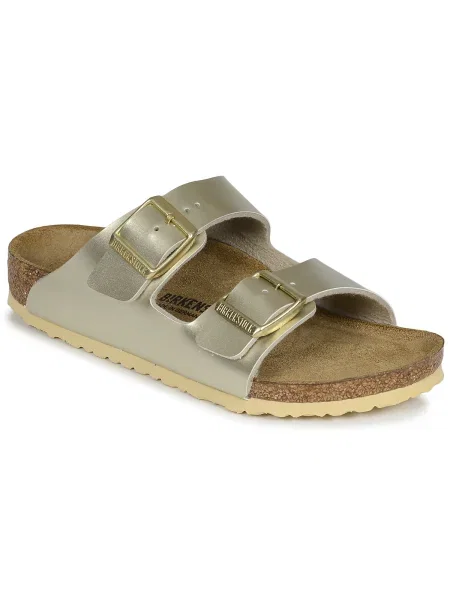 Šľapky BIRKENSTOCK Arizona BF Narrow electric metallic gold