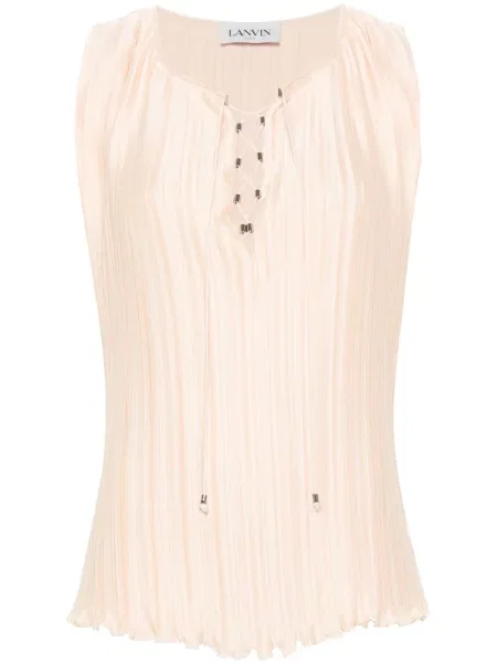 Bluză Lanvin portocaliu