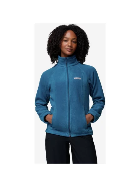 Polar Columbia Benton Springs Full Zip niebieski XS szara