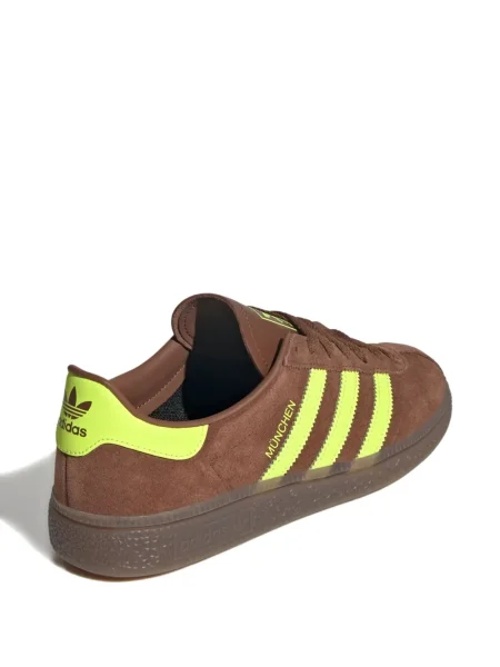 Sneakerși Adidas Superstar cu dungi verde