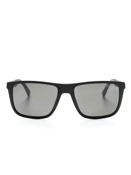 Ochelari de soare pătrați Tommy Hilfiger negru