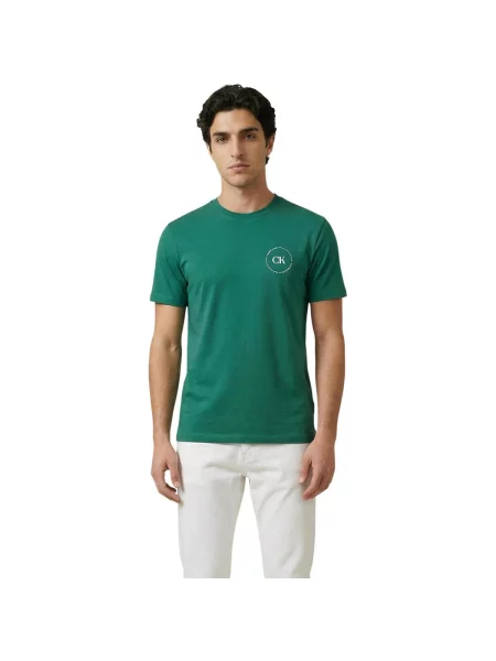 Majica Calvin Klein Jeans zelena