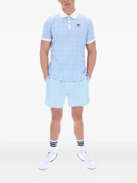 Καρό polo Fila μπλε