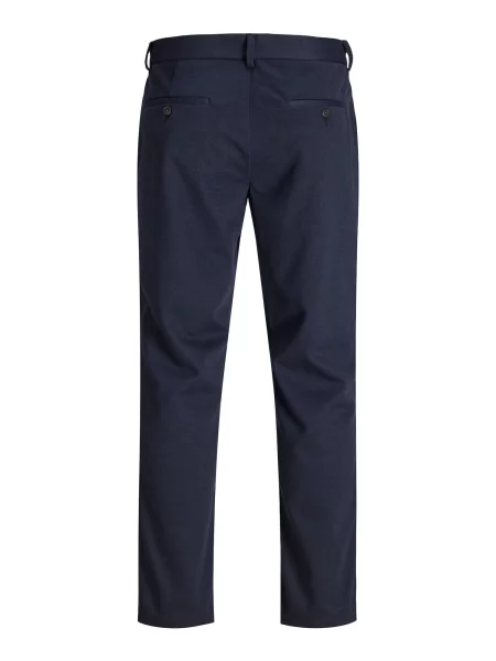 JACK & JONES Chino nohavice JPSTOLLIE DEVON námornícka modrá