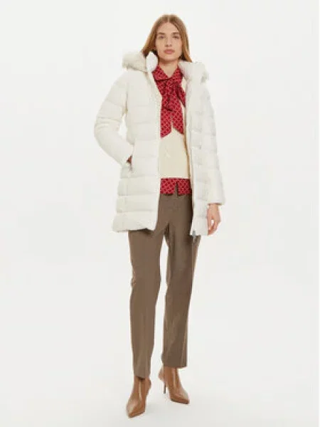 Tommy Hilfiger Vatovaná bunda Écru