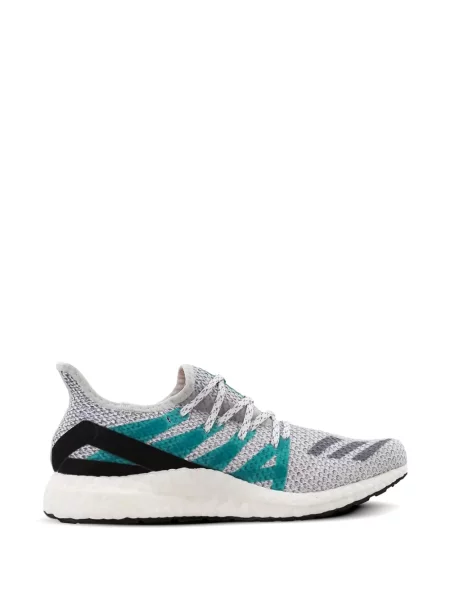 Leggings Adidas cu șireturi din dantelă cu talie înaltă albastru
