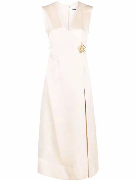 Midi šaty Jil Sander