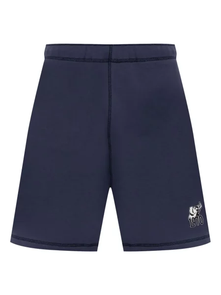 Pantaloni scurți Kenzo cu imagine albastru