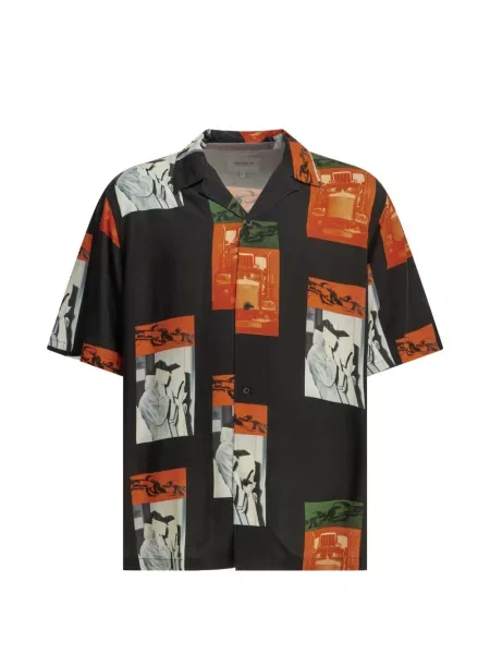 Scurt cămașă Carhartt Wip cu imagine negru