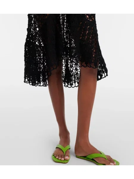 Rochie midi Jw Anderson cu volane negru