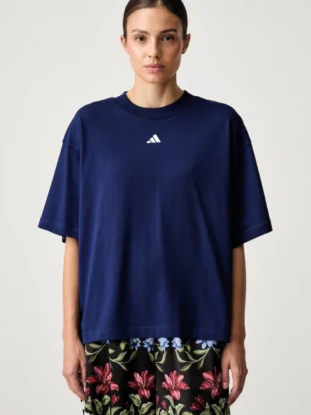 Adidas T-shirt Essentials granatowa