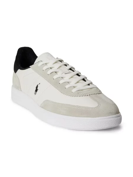 Usnjene superge Polo Ralph Lauren Bedford Pp bela