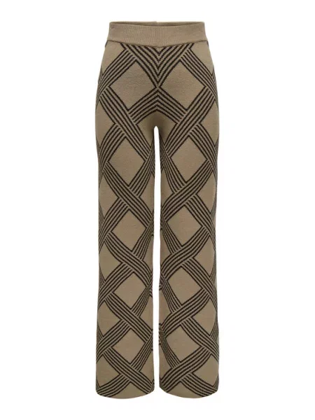 ONLY Pletene hlače Anny bež