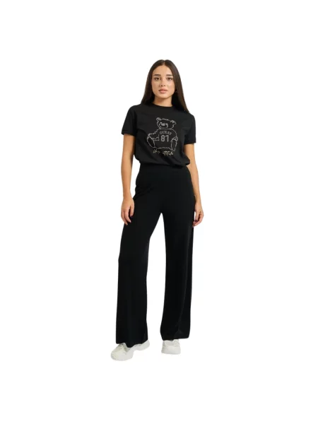 Jeździć na nartach spodnie Emporio Armani Ea7 czarne