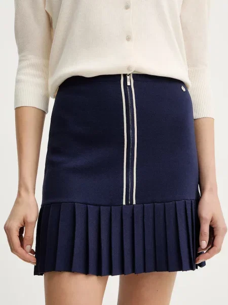 Silvian Heach fustă cu vâscoză THOREM