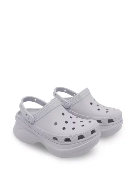 Saboți Crocs cu platformă gri