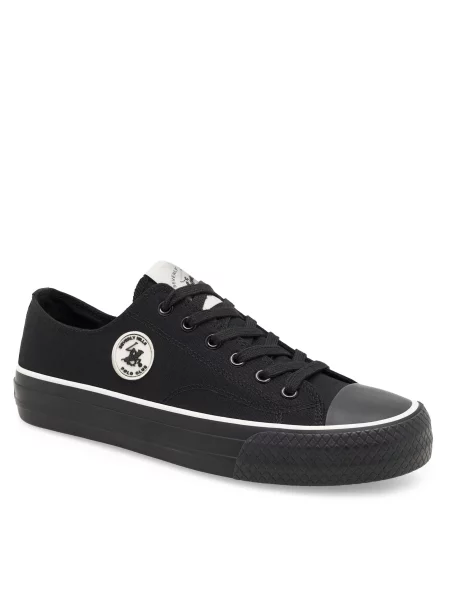 Sneakers Beverly Hills Polo Club μαύρο