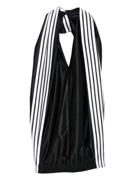 Rochie mini Balenciaga cu dungi de costum negru