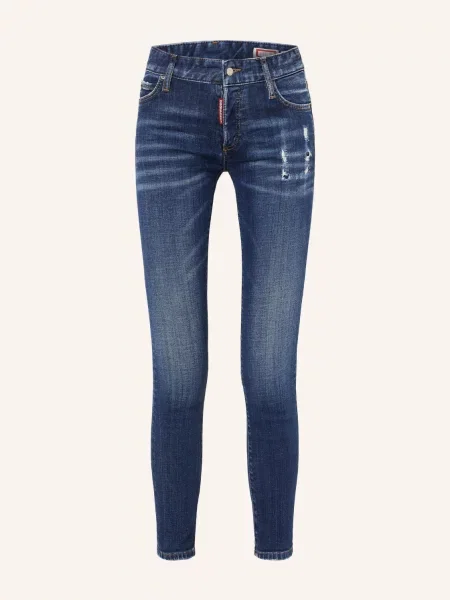 Skinny Džíny navy blue modré