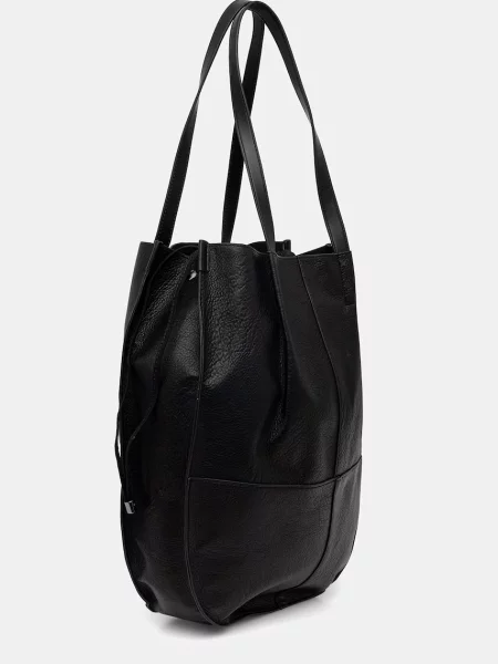 Medicine kabelka typu shopper dámska z imitácie kože čierna