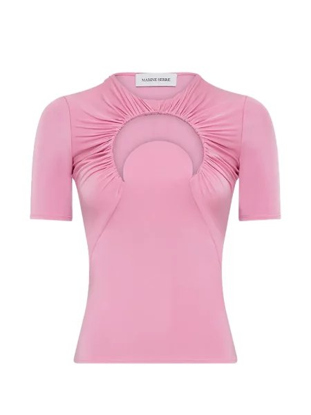 Tricou Marine Serre din jerseu roz