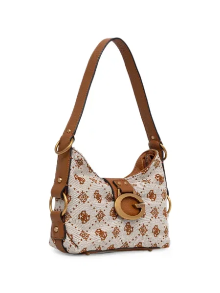 Geantă shopper Guess cu imagine cu cataramă