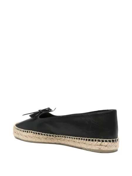 Espadrile Castaner din piele negru
