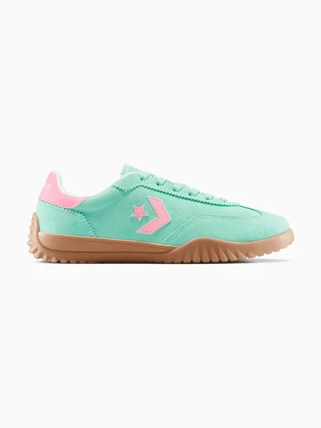 Converse sneakers din piele Run Star Trainer verde