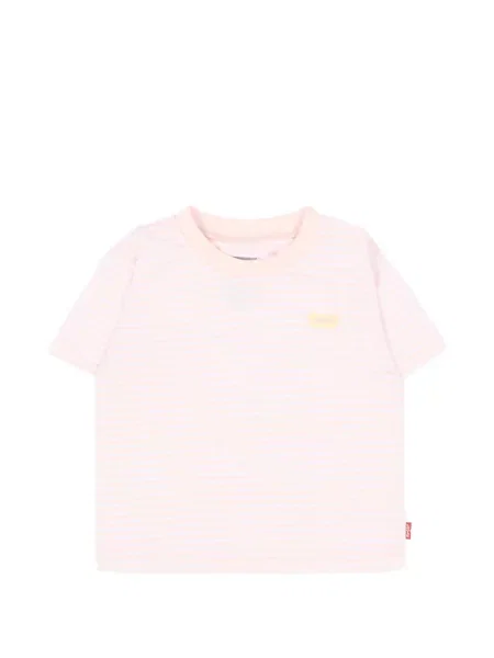 Koszulka dziecięca Levi's różowa