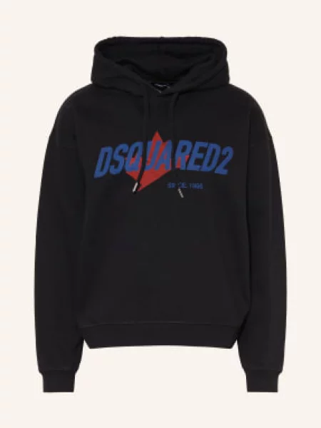 Bluza Z Kapturem schwarz czarna