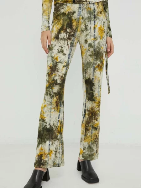 Kalhoty Résumé jednoduché high waist