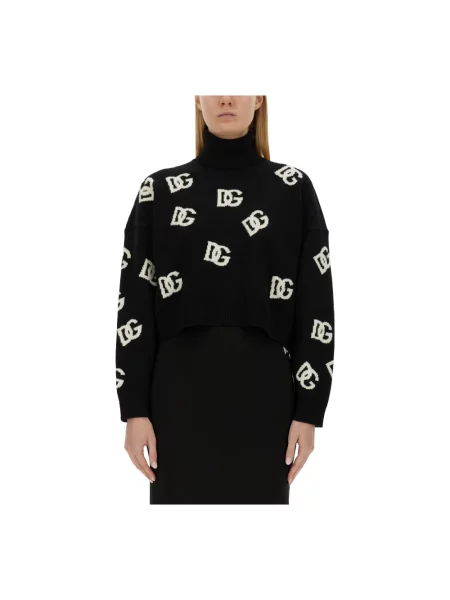 Sweter Dolce And Gabbana czarny
